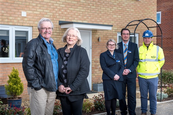 New-build fans find dream downsizer home in Wymondham
